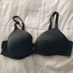 🌟 Dark Gray Hanes 38C Bra